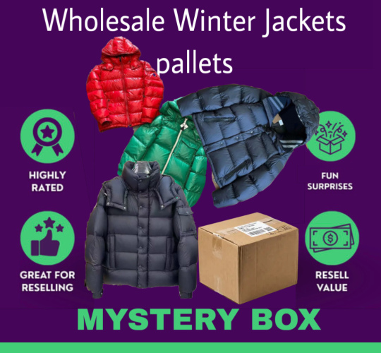 Wholesale Winter Jackets pallets 