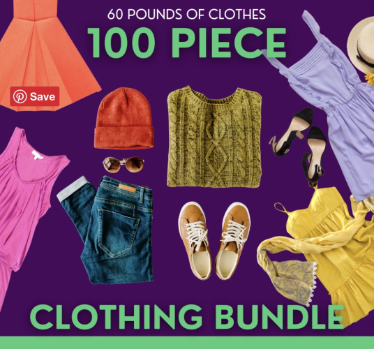 100 Count Clothing Bundle