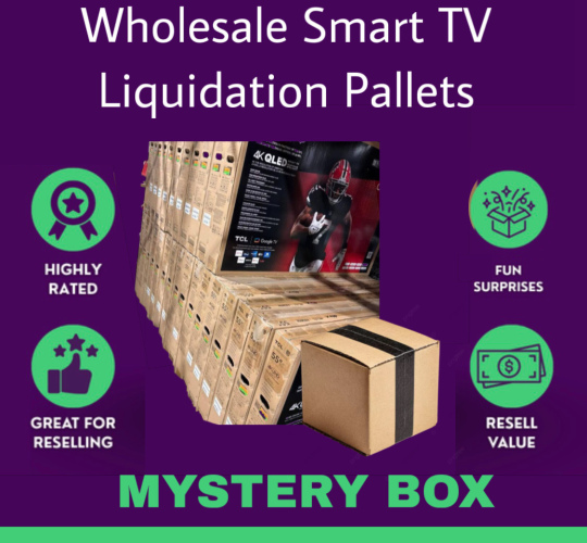 Wholesale Smart TV Liquidation Pallets